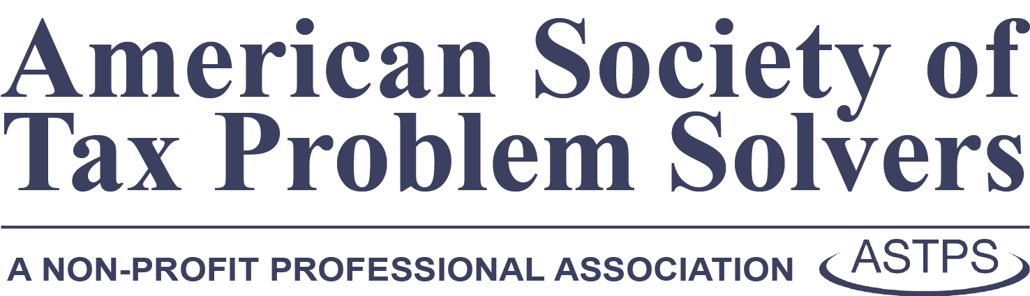 American Society Of Tax Problem Solvers